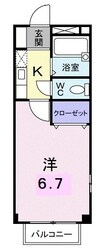 サンミュール木太の物件間取画像